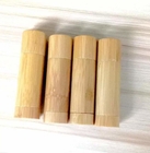 Écran imprimant le tube en bambou de rouge à lèvres avec l'OEM/ODM de brosse de poudre acceptables