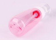 Bouteille portative de pompe de mousse de voyage de lotion de bouteille rechargeable rose de pompe