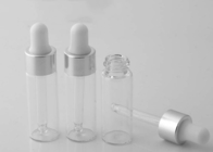 Bouteilles transparentes claires d'Aromatherapy de bouteilles en verre d'huile essentielle
