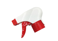 Têtes de jet durables de déclencheur blanches et pulvérisateur écumant rond rouge de déclencheur