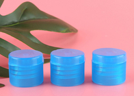 Résistance thermique à papillon bleue transparente de capsule de shampooing pour des lotions