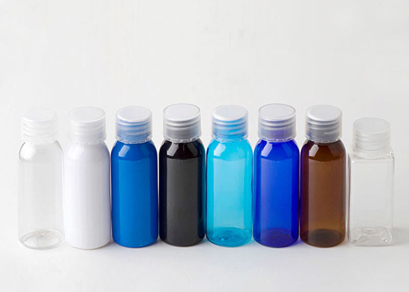 Choyez les bouteilles cosmétiques en plastique matérielles, petits conteneurs en plastique de la bouteille 50ml