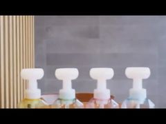 Flacon pompe moussant à fleurs