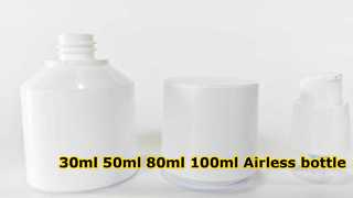 Bouteille sans air de 30 ml 50 ml 80 ml 100 ml