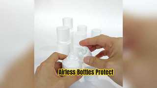 Bouteille sans air en plastique de 30 ml 50 ml 80 ml 100 ml