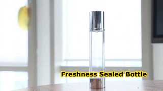 bouteille airless à sertir