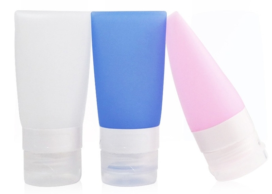 50 ml tube de crème en plastique PE vide crème pour les mains crème pour le corps lotion cosmétique douce emballage tube de pressage