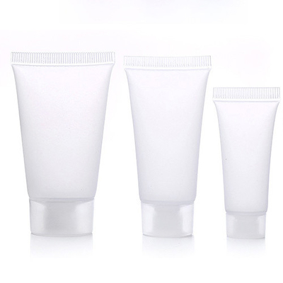 50 ml tube de crème en plastique PE vide crème pour les mains crème pour le corps lotion cosmétique douce emballage tube de pressage