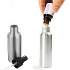 La lotion parfument la bouteille en aluminium rechargeable 30ml 50ml 100ml 120ml 150ml de jet