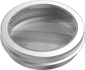 Pot en aluminium vide adapté aux besoins du client avec le couvercle 20g 30g 50g 60g 80g 100g 150g 200g de vis