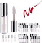 Place/rond rechargeables de trousse d'outils de maquillage de tube de rouge à lèvres de PETG dans diverses tailles