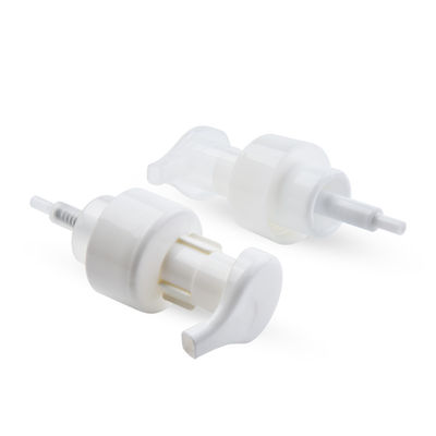 Pompe à savon moussant noire en plastique de 43 mm, prix d'usine, OEM ODM