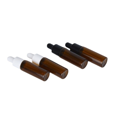 Bouteilles d' huile essentielle en verre ronde / carrée / ovale / rectangulaire 20g 30g 50g