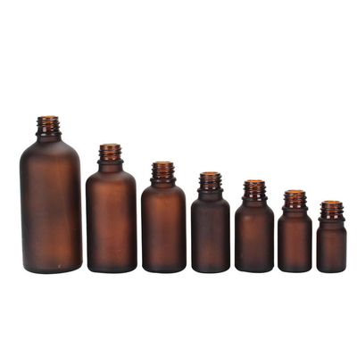 Bouteilles en verre d' huile essentielle avec étiquette imprimée / autocollant / gravure 20g / 30g / 50g de poids