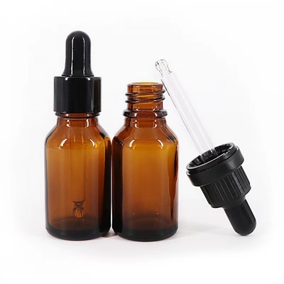 Bouteilles en verre d' huile essentielle avec étiquette imprimée / autocollant / gravure 20g / 30g / 50g de poids