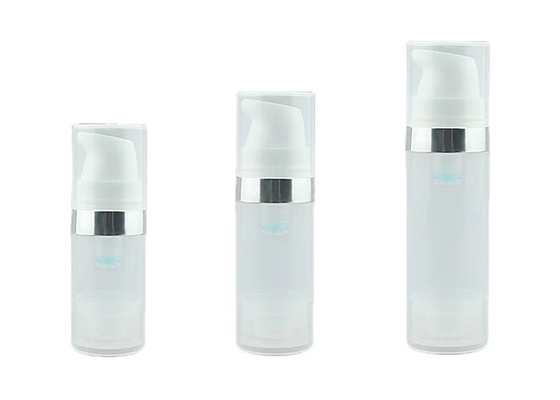 bouteille de pompe sans air cosmétique rotative 50ml 80ml remplaçable pour crème et soins de la peau