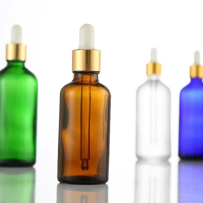 Fermeture et couleur personnalisées 20g 30g 50g Bouteille gouttelette pour parfum d'huile essentielle
