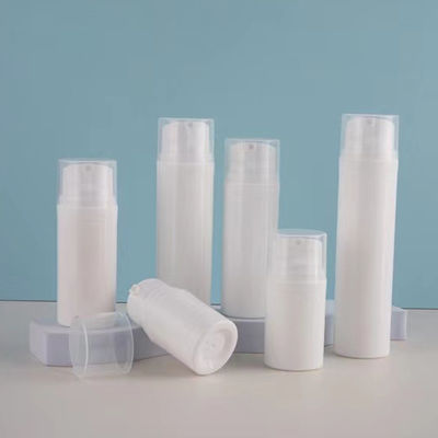 Flacon pompe sans air de 50 ml - Impression couleur personnalisée, design pour soins de la peau et cosmétiques
