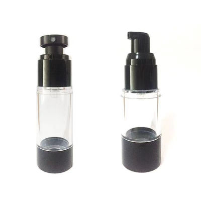 Bouteille cosmétique sous vide en plastique personnalisée 15ml 30ml 50ml 80ml 100ml 120ml pour sérums et crèmes