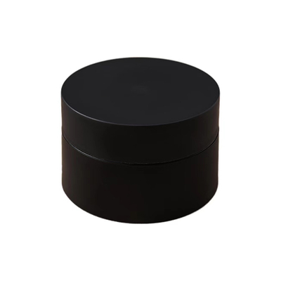 30 ml 50 ml 100 ml Ambre Noir Pp Plastic Crème Cosmétique Bouteille Avec Couvercle Blanc Noir