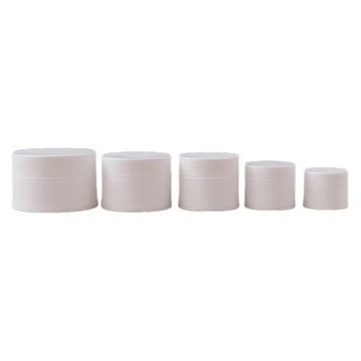 30 ml 50 ml 100 ml Ambre Noir Pp Plastic Crème Cosmétique Bouteille Avec Couvercle Blanc Noir