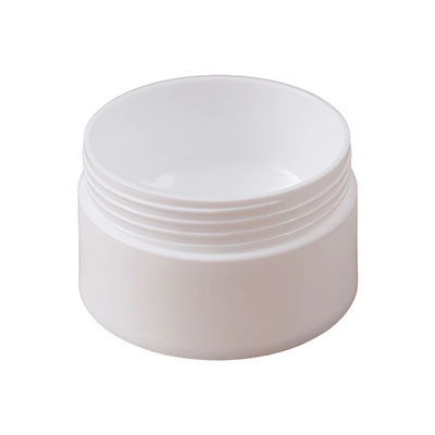 Pot à crème en plastique PP double couche 10 ml, 30 ml, 50 ml, 75 ml avec doublures intérieures pour crème pour le visage et les soins de la peau
