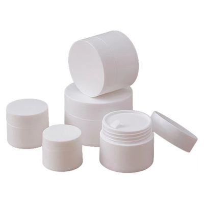 5g 15g 50g 100g Crème pour le visage écologique Emballage en plastique PP Bouteille cosmétique