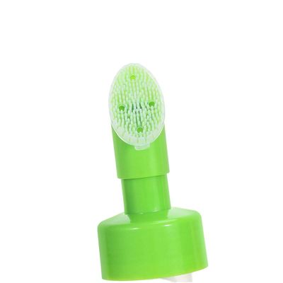 40MM 42MM Silicone Brush Foam Pump Dispensers Durable Plastic Pump Tops Luxury Hand Soap and Skincare Branding