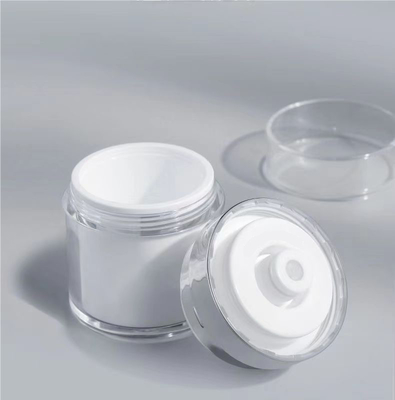 15G 30G 50G 100G Pot en plastique sans air avec pompe à vide type de scellement pompe sans air volume 15ML 30ML 50ML 100ML