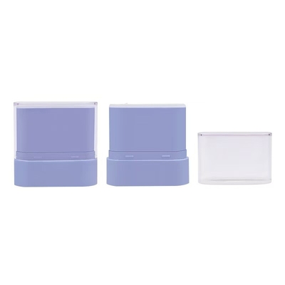 10 g de déodorant cosmétique Stick Top Remplissage de soins personnels vide tout plastique Bouteille de déodorant en forme ovale