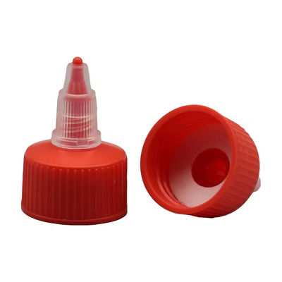 18mm 22mm 24mm 28mm PP plastique Caps souples étanches à déversement Caps souples étanches à pointe
