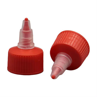 18mm 22mm 24mm 28mm PP plastique Caps souples étanches à déversement Caps souples étanches à pointe
