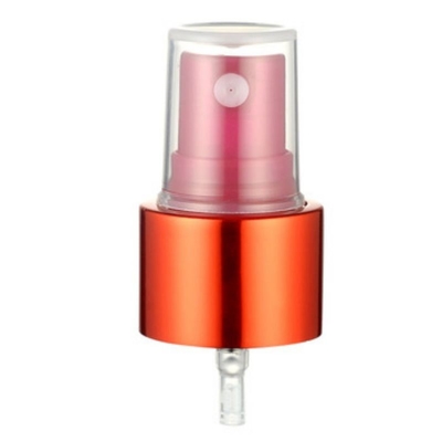 18mm 20mm Parfum pulvérisateur de brouillard fin en aluminium or Parfum