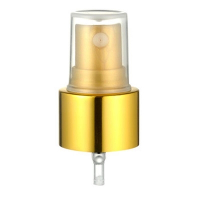 20mm UV Gold Fine Spray Lastique Pompes de brouillard pour parfums Produit Mot clé Pulvérisateur de brouillard