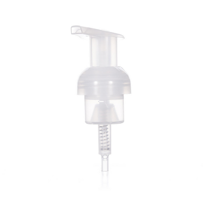 Pompe à mousse de nettoyage du visage de 42 mm Dispensateur en plastique blanc Pompe à lotion PP pour bouteille
