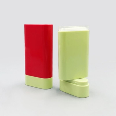 L'échantillon est fourni gratuitement Crème solaire et crème pour le corps Bouteilles en plastique rétractables rotatives avec sérigraphie Lgo Artwork