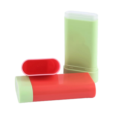 L'échantillon est fourni gratuitement Crème solaire et crème pour le corps Bouteilles en plastique rétractables rotatives avec sérigraphie Lgo Artwork