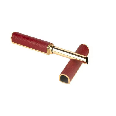 Blush à haute brillance 5 ml de capacité tube en plastique cylindrique avec tête de pinceau