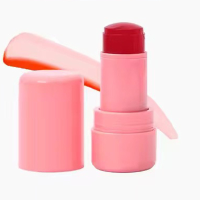 3 ml Mat Petite lèvre mince ronde Tubes de rouge à lèvres creux gelés et vides Contenants de baume sur mesure Emballage