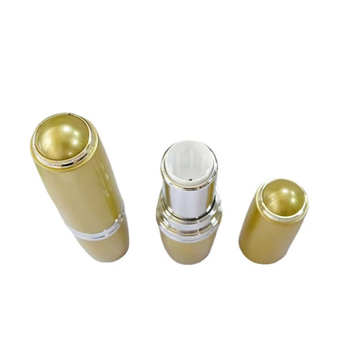 3g personnalisé en plastique coloré contenant du brillant à lèvres vide emballage cosmétique tube rond de rouge à lèvres