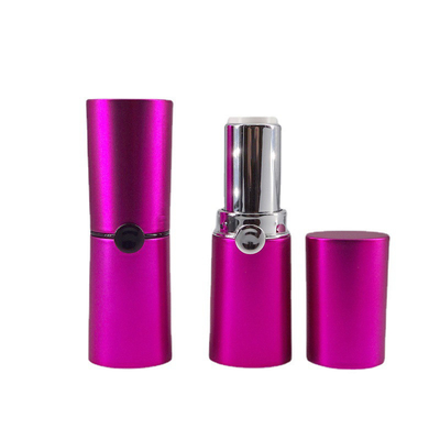 3g personnalisé en plastique coloré contenant du brillant à lèvres vide emballage cosmétique tube rond de rouge à lèvres