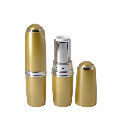 3g personnalisé en plastique coloré contenant du brillant à lèvres vide emballage cosmétique tube rond de rouge à lèvres
