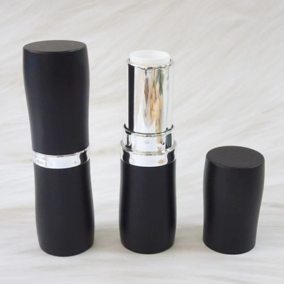 3 ml Mat Petite lèvre mince ronde Tubes de rouge à lèvres creux gelés et vides Contenants de baume sur mesure Emballage