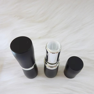 3 ml Mat Petite lèvre mince ronde Tubes de rouge à lèvres creux gelés et vides Contenants de baume sur mesure Emballage