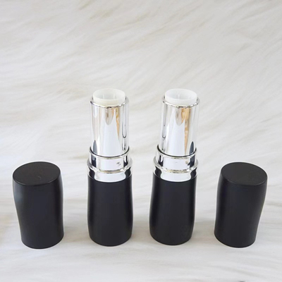 3 ml Mat Petite lèvre mince ronde Tubes de rouge à lèvres creux gelés et vides Contenants de baume sur mesure Emballage