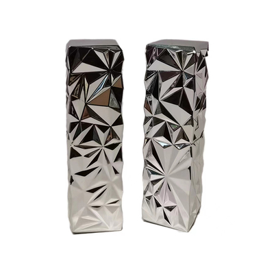 3.5ml Tubes de baume à lèvres Tubes de glosse à lèvres rouge à lèvres extérieur Noir Intérieur Tubes en argent