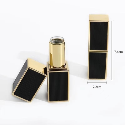 Lumière pour lèvres de luxe tube en plastique tubes de rouge à lèvres personnalisés emballage en plastique pour 5ml mini tube de rouge à lèvres