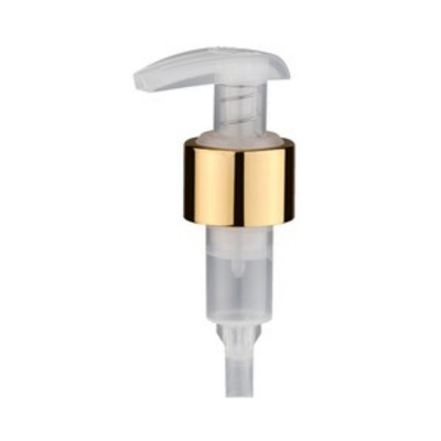 Pompes à lotion de fermeture en aluminium de 24 mm et 28 mm avec dosage de 2 cc