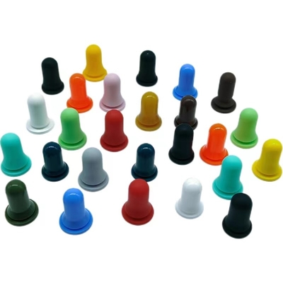 18 mm 20 mm 24 mm gouttelier en verre pour bouteille d'huile essentielle avec caoutchouc personnalisé