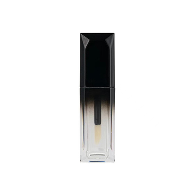 Luxe Unique Emballement vide Carré Gradient cosmétique en plastique avec baguettes